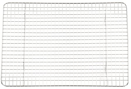 Abkühlgitter, Backen Kühlen Dämpfen, 37 x 25 cm Kühlablage Kuchengitter Faltbar Auskühlen Antihaft Backgitter Kühlregal Kuchengitter Rechteckig Rechteckig zum Backen Braten Kühlen Grillen für Kochen