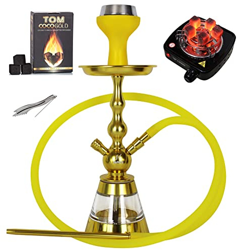 Pack Chicha Star Evo Complète + Charbon 1kg + Allume charbon (OR)