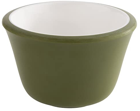 APS 85241 dippskålar, set om 6, melamin, Ø 6 cm, höjd 4 cm, diskmaskinssäker, grön