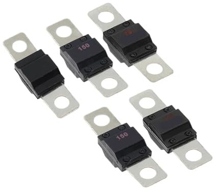 1PCS anschraubbare Autosicherung MIDI/498 Autosicherung 30A 40A 50A 60A 70A 80A 100A 125A 150A 175A200A Nenn 32V Flachsicherung (Color : 80A, Size : 1PCS)
