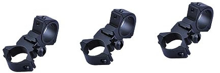 VANZACK 3 Stücke Multi Verwenden Klemme Feste Klemme Kombination Clip Für Taschenlampe Schwarz Outdoor