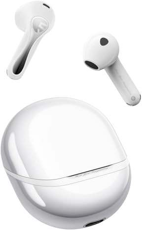 SoundPEATS Air5 Bluetooth-hörlurar, Hi-Res/aptX Adaptive Lossless/Snapdragon Sound-hörlurar, Semi in-ear Bluetooth 5.4-hörlurar med 13 mm dynamiskt drivelement, specialapp, 30 timmars speltid