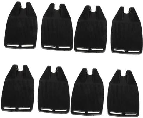 FOMIYES 8 Stk Fußstütze zubehör ersatzteile Rollstuhlteile fahren stabiles Rollstuhlpedal Ersatzfußplatten für Rollstühle Ersatz-Fußstütze für Rollstühle