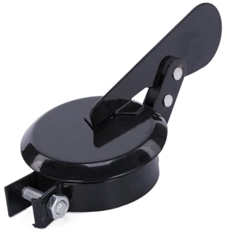 Amazleer Valvola di scarico per trattore, parapioggia, 50 mm, tubo di scappamento trattore, protezione per trattori prato, nero (50 mm)