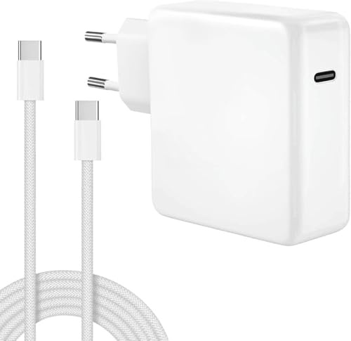 Chargeur MacBook, Chargeur USB C 96 W Rapide pour Mac Book Pro 16/15/13, Macbook Air 15/13 (2018~2025), M1 M2 M3 M4 M5 Mac Séries et Tous Les Appareils USB-C (Câble de 2M Inclus)