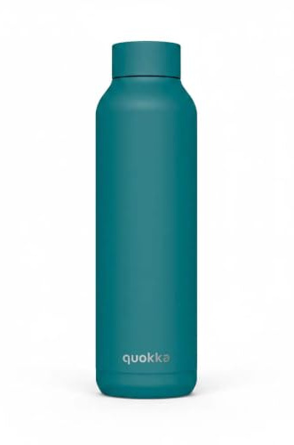 QUOKKA BOTELLA TERMO ACERO INOXIDABLE SOLID MIDNIGHT GREEN 630 ML