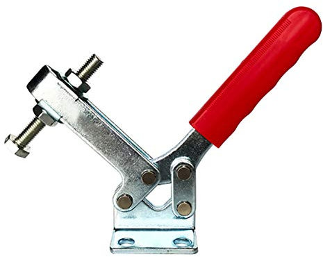 Kniehebelspanner,Waagrechtspanner Haltekraft Spannhebel Antislip Klemmen Handwerkzeuge,500Kg Fassungsvermögen Schnellspanner Aus Metall Werkzeug Für Die Schweißmaschinen-Bedienform