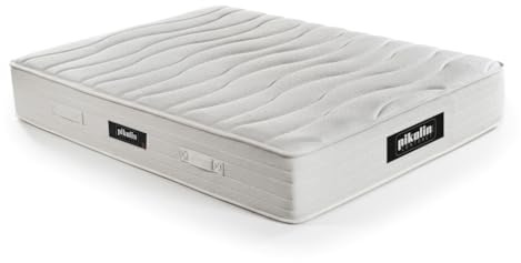PIKOLIN Normablock B-Bed Hotel CM11043 Federkernmatratze, Höhe 32 cm, Viscofoam Polsterung, HR Optima, Premium Hotelkomfort, Atmungsaktiv, Hygienisch, Mittlere Festigkeit - 180x200 cm