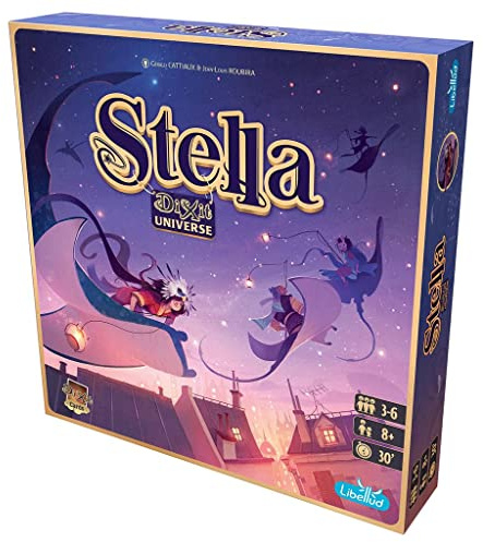 Asmodee Stella Dixit Universe, Juego de Mesa de Imaginación y Creatividad | Una Nueva Manera de Jugar a Dixit, A Partir de 8 Años, De 3 a 6 Jugadores, 30 Minutos por Partida, Español