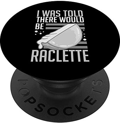 Raclette Cheese Grill Machine Dinner Fondue Recipes PopSockets Swappable PopGrip