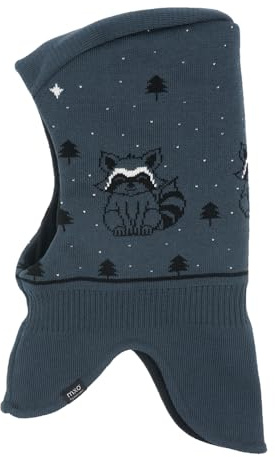 maximo MINI Boy-Schlupfmütze,Waschbär Jerseyfutter