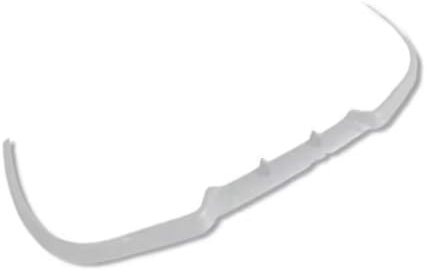 Frontlippe 3 Stücke Universal Körper Kit Sport Tuning Schutz Für Vw Für Golf 4 R32 Für Cupra R Front Spoiler Front STOßSTANGE Lip Spoiler Lippe Frontspoiler(Weiß)