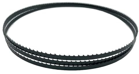 2 Stück 1790 mm 6,35 mm 6TPI Bandsägeblätter 1790 mm Holzbandsägeblatt Bandsäge Schneiden Holzbearbeitung