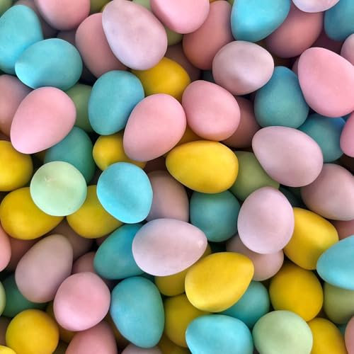 Mini Ovette Confettate g 500 - Ovetti di Pasqua Confettati Colorati ripieni di morbido Cioccolato al Latte - De Antoni
