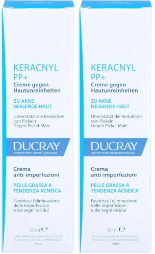 Ducray Keracnyl PP+ Creme gegen Hautunreinheiten, 30 ml (Packung mit 2)
