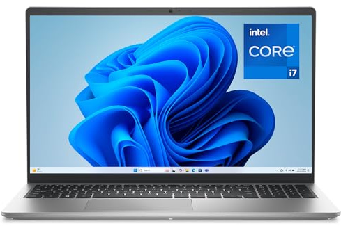 Dell 15 Laptop DC15250-15.6-inch FHD 120Hz Display, 13th Gen Intel Core i7-1355U, 16GB DDR5 RAM, 512GB SSD, Intel UHD Graphics, Windows 11 Home, 1 Year Basic Onsite Service - Platinum Silver
