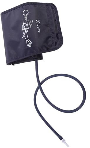 VOSAREA Brassard Tensiomètre Électronique Haut du Bras, Sangle Réglable Indigo, Manchon Portable Confortable, Accessoire Compatible pour Mesure de Tension à Domicile, Plusieurs styles