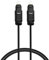 OcioDual Cable Fibre Optique Connecteurs Toslink 3m M/M Audio Digital HiFi SPDIF Noir pour HDTV Cordon Numerique Son Stereo