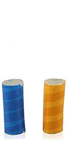 Gwill Cepillo de limpieza para ollas, 2 piezas de acero inoxidable mágico, limpiador de herrumbre, cepillo de limpieza de metal, varitas mágicas suavizar fibra de vidrio, color RANDOM