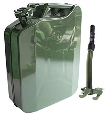 ZXC Verdickte Oil Pad Motorrad Auto Tragbare Kanister Gas Fuel Tank Benzin ATV UTV Mit Öl Guide Tube (Size : 20L)