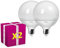 Superia LED E27 Bombilla Globo, 22W (160W Equivalente),Luz Natural 4000K RA80, Luminosidad 2134 lúmenes, G120 cubierta opal, casquillo Edison, Ahorro de energía, Sin parpadeo, GL25N 2 Pièces
