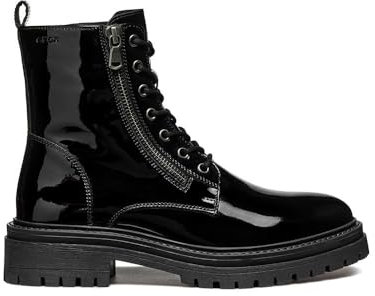 Geox Damen D IRIDEA F Ankle Boot, Black, 39 EU