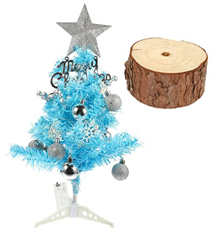 TOPBATHY Weihnachtsbaum-Desktop-Dekoration 1 Set Weihnachtsschmuck Batterielos Für Den Urlaub Heimdekoration