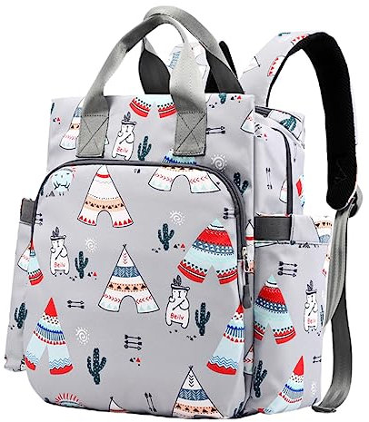 ULDIGI Outdoor-Rucksack Für Wasserabweisend Und Leicht Zu Reinigen Separate Taschen Für Milchflaschen Und Babytücher Multifunktions-wickeltasche Als Rucksack Oder Handtasche Tragbar Für m