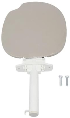 Coche 7700836756 BSP693FBA para R&enault para Clio HB MK2 1998-2005 Tapa Protectora Tanque Combustible Automóvil Tapa Tapa Combustible Accesorios(Gris)