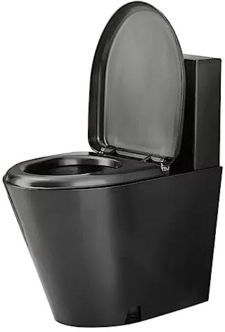 GLDWEY 304 Acciaio Inossidabile in Acciaio Inossidabile Toilette sifon,Sanitari da Bagno Set WC,Mobili per Casa Interno Esterno Soggiorno Camera da Letto