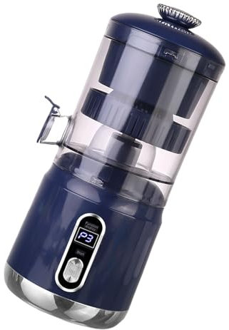 LfrXtra Home - Exprimidor eléctrico portátil de alta velocidad, extractor de zumos centrífugo para naranjas, zanahorias y verduras