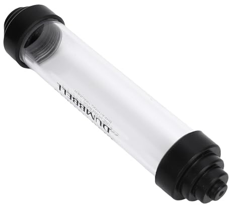 Yechiry Mancuerna de Respiración, Peso Ajustable, Material ABS Multifuncional, Pulmones, Entrenador de Músculos Abdominales para Entrenamiento de Gimnasio en Casa