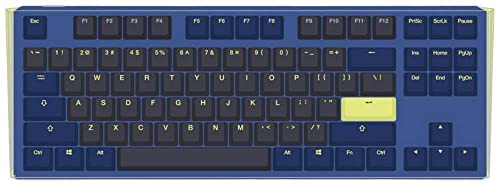 Ducky One 3 Daybreak - Mechanische Gaming Tastatur Deutsches Layout im TKL-Format (80% Keyboard) mit Cherry MX Speed Silver, Hot-Swap-fähig und RGB-Beleuchtung