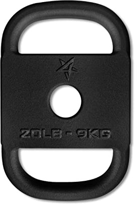 Yes4All Cast Iron Ruck Weight Plates for Backpack - Multiple Size for Rucking, Swings, Squat, Strength Training, Fitness Workout and Home Exercises