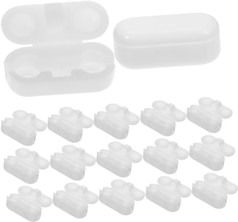 Artibetter Bead Window Blinds 20pcs White Chain Connector Replacement Roman Vertical Beaded Chain Cord Connector Clips Accessories Roman Blinds Curtain