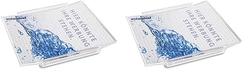VITAdisplays® Zahlteller/Cash Tray BASIC, transparent, individualisierbar durch Papiereinleger (PX-020) (Packung mit 2)