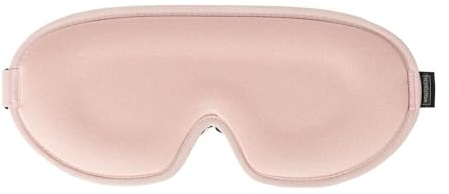 WellTouch Masque de sommeil pour une relaxation profonde | Masque pour les yeux confortable avec mousse à mémoire de forme 3D | Bouchons d'oreilles et sac | Coussin pour les yeux frais et respirant |