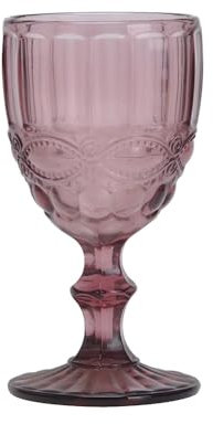 Garcia de Pou 6 Unidades - Copas Vino 'Vintage' 260 Ml Ø8X15.5 Cm Lavanda Cristal