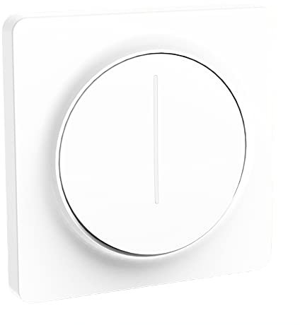 Lwaviwer Tuya Interrupteur variateur d'intensité Wi-Fi intelligent, interrupteur mural tactile 100-240 V, fonctionne pour Alexa Home