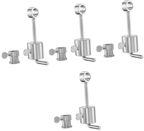 INOOMP 4ensembles Set De Poids De Rôtisserie Électrique Inoxydable Accessoire De Grill Pour Équilibrage De Brochette De Barbecue Plein Air Outil De Cuisine Pratique Pour Rôtissage