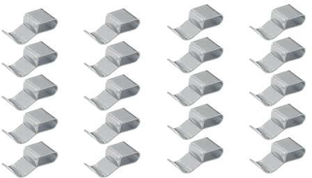 Set: Chassisklemme Kabeklemmen für Kabel Ø6-8mm Länge 28mm 20 Stück, Kabel-Befestigung, Kabelschelle Kabelfixierung Chassis Klemmen 28 x 12 mm, kurz