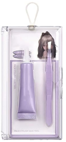 Cluster Lunga Durata Lash Glue,Colla per Ciglia Finte,Impermeabile Lashe Cluster Glue,Colla Extension Ciglia Impermeabile,Colla Adesiva per Ciglia,Adesivo per le Ciglia