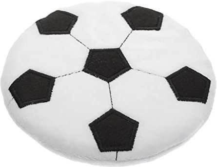 Happyyami 1stück Interaktives Fußball-Form Plüsch Hundespielzeug Fliegende Für Junge Mädchen Haustiere Sicheres Und Langlebiges Werfspielzeug Für Welpen Und Junge Mädchen