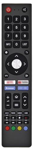 Ersatz ChiQ Fernbedienung für Changhong ChiQ SABA Smart Fernseher | Qhiq Fernbedienung L32H7S SA40S67A9 L40H7A L50H7A U55IP7UHD U58H7A U65H7S Mit 4 Schnelltasten, Keine Einrichtung