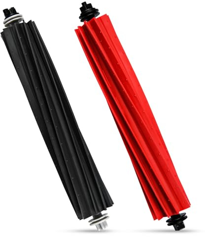 Huvudborste tillbehör för Roborock S8/S8+/S8 Pro Ultra/Q5 Pro/Q5 Pro+/Q8 Max / Q8 Max + robotdammsugare, gummi DuoRoller borste reservdelar