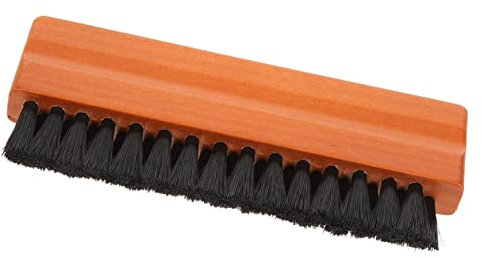 FELTECHELECTR Schallplattenbürstenreiniger Mit Holzgriff Schallplattenspieler-staubentfernungsbürste