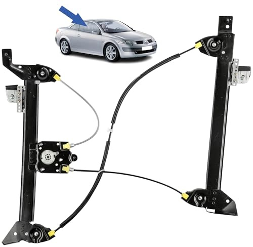 STARKIT PERFORMANCE Leve vitre compatible pour Megane 2 Coupé/Cabriolet (2003-2009) AVANT DROIT (côté passager). 8201010931, 8200403242, 8200098915