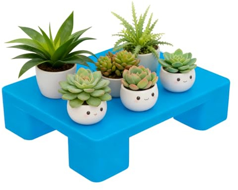 Estantes de almacenamiento para el suelo del sótano, capacidad de carga de 250 kg, paletas de elevación industriales – protección del suelo, para interior y exterior, garaje, supermercado, cocina