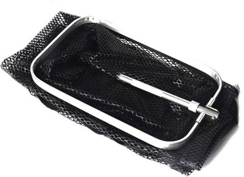 Fiskfälla, Vikbar fiskeväska Snabbtorkande aluminiumram Svart Flera storlekar