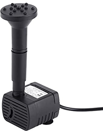 Solar Springbrunnen Solarbetriebene Schwimmende Wasserpumpe Panel 1.2W für Fontäne Gartenteich Springbrunnen Vogelbad Aquarium